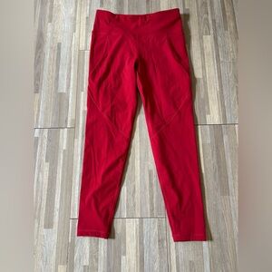 Sweaty Betty Power Red  7/8 Leggings Size 6